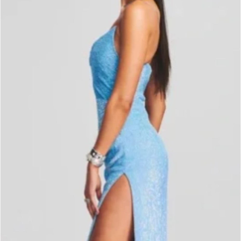 Retrofete Katya Dress - Blue Rainbow